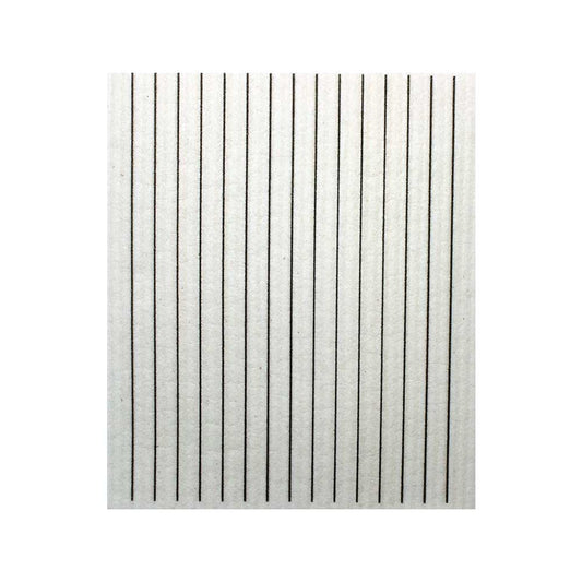 B&W Line Pattern One cloth Swedish Dishcloths | ECO Friendly Absorbent Cleaning Cloth